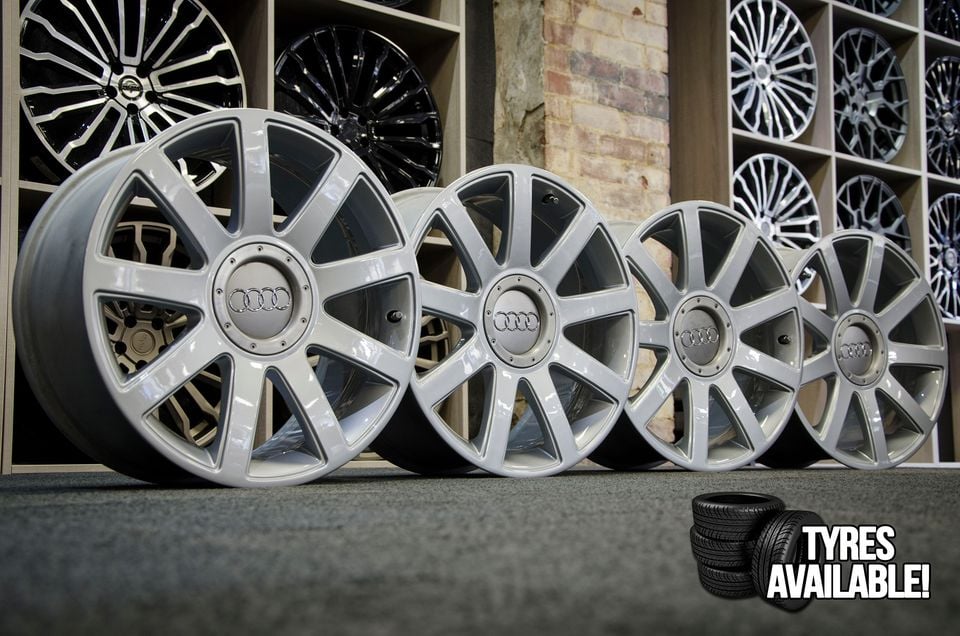Refurbished* Genuine 18" Audi A4 B7 S-Line Alloy Wheels 5x112 4E0601025AB
