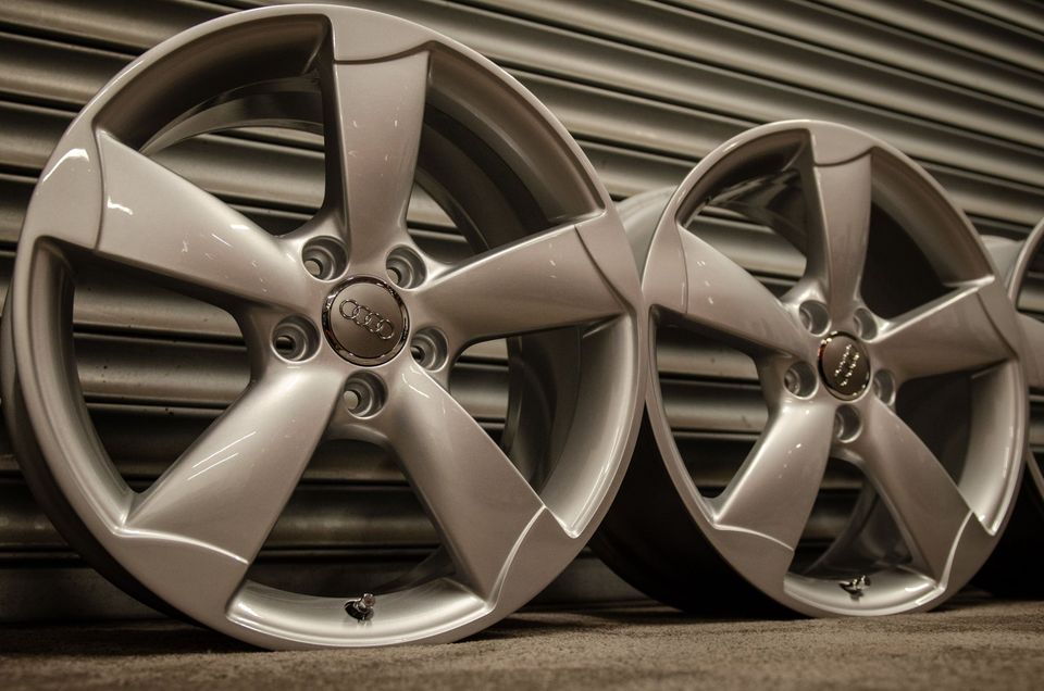 *Refurbished* Genuine 18" Audi A3 S-Line Rotor Alloy Wheels 5x112