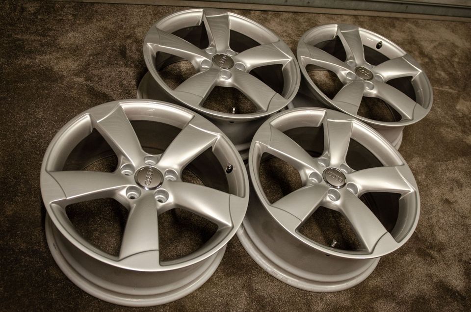 *Refurbished* Genuine 18" Audi A3 S-Line Rotor Alloy Wheels 5x112