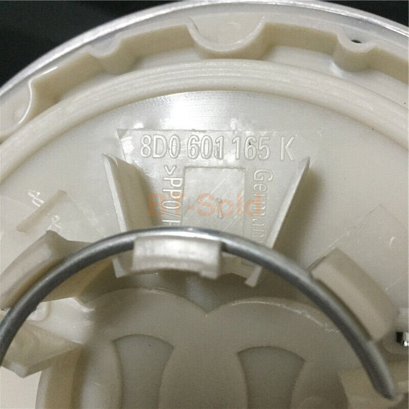 4x 147mm Audi TT Style Wheel Centre Caps A4/S4/RS4 8D0601165K - Autosthetic
