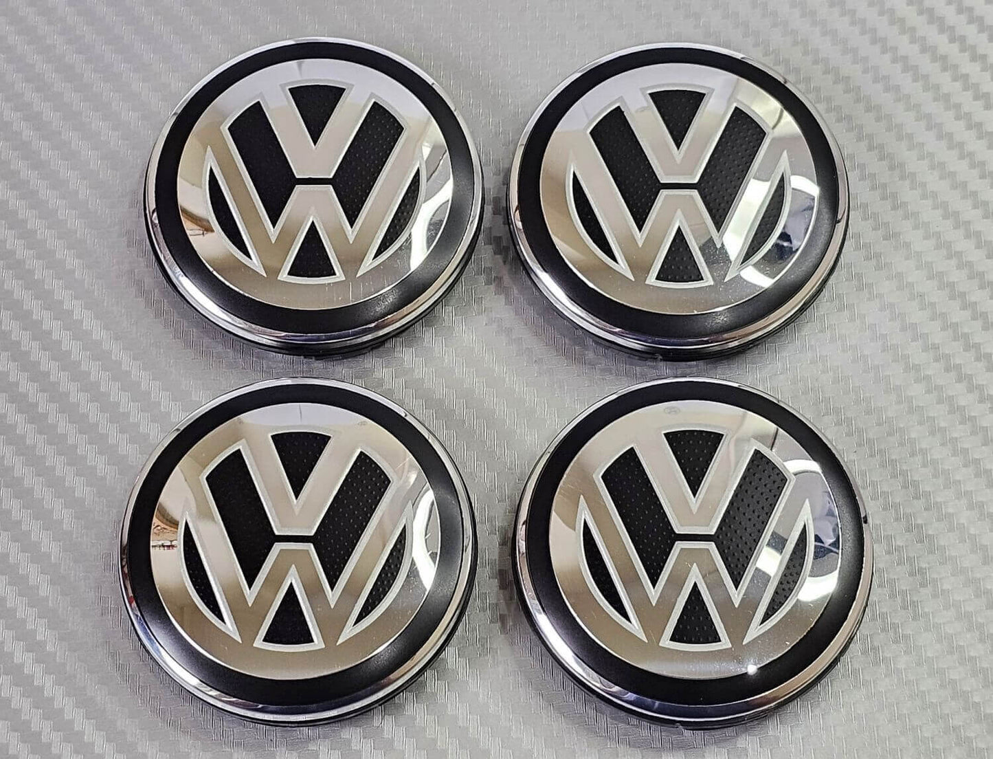 4x Volkswagen Style Centre Caps 56mm 6CD601171