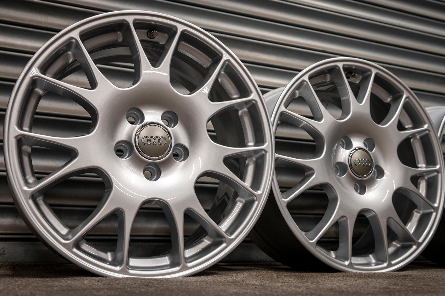 *Refurbished* Genuine 18" Audi A3 BBS CH Alloy Wheels 5x112 8P0601025R - Autosthetic
