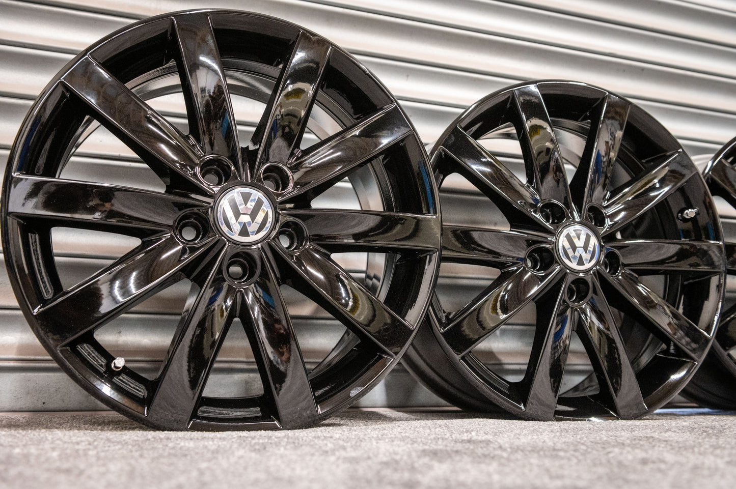 *Refurbished* Genuine 17" VW Golf Mk6 GT 'Porto' Alloy Wheels 5x112 5K0601025F - Autosthetic
