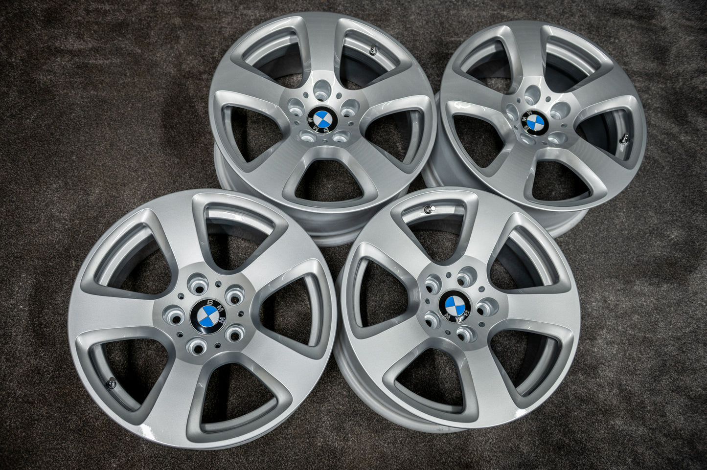 *Refurbished* Genuine 17" BMW 5 Series 243M Alloy Wheels 5x120 6777346 - Autosthetic