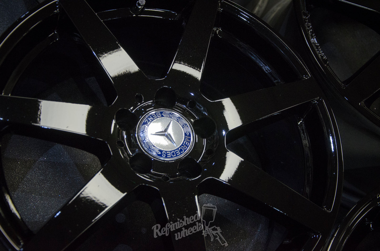 *Refurbished* Genuine 18" Mercedes AMG C-Class W204 Staggered Alloy Wheels 5x112 - Autosthetic