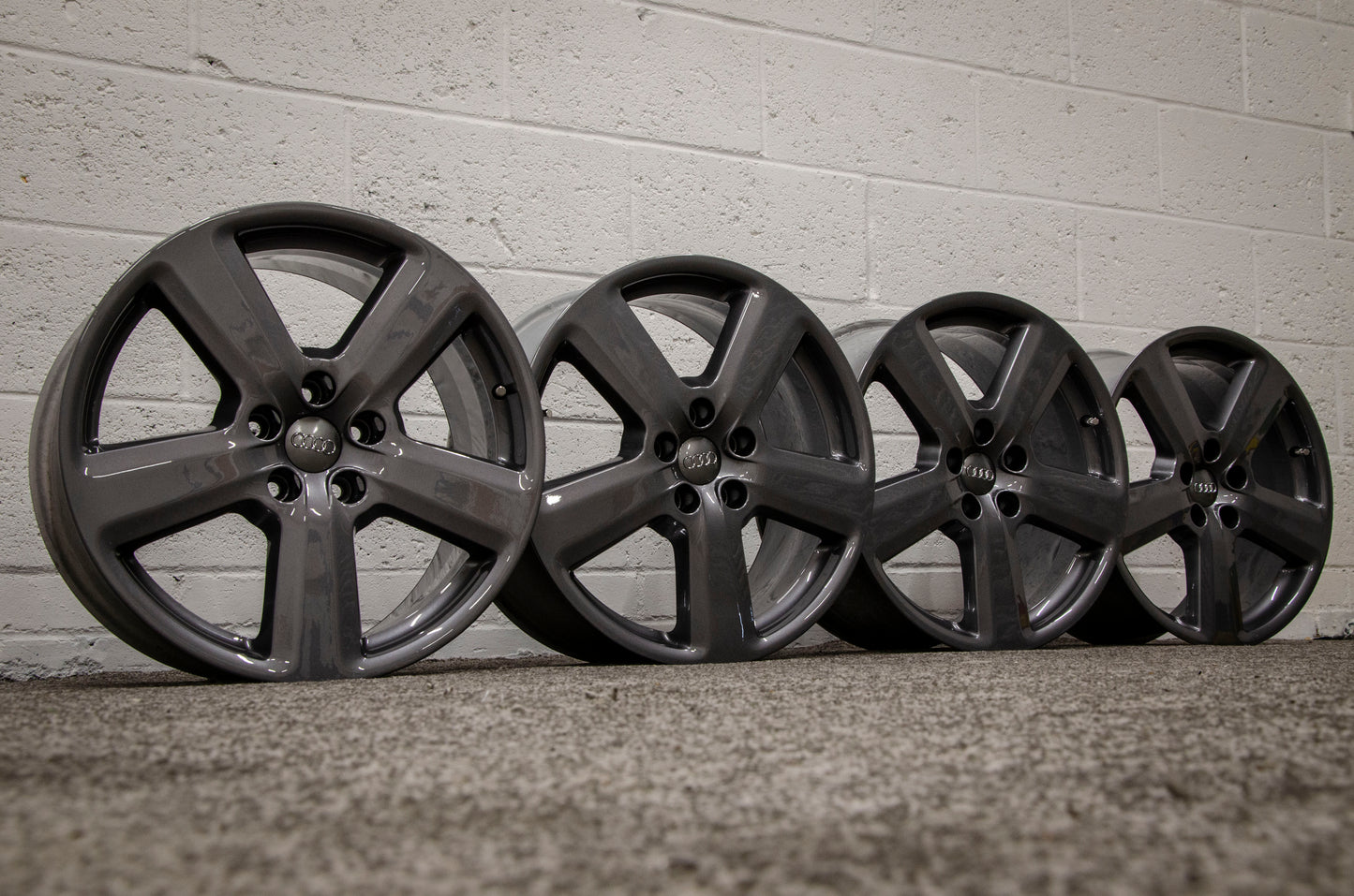 *Refurbished* Genuine 18" Audi A3 S-Line 'RS6 Style' Alloy Wheels 5x112 - Autosthetic