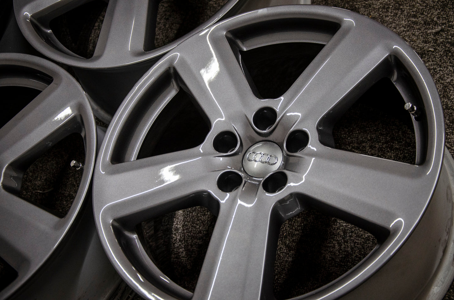 *Refurbished* Genuine 18" Audi A3 S-Line 'RS6 Style' Alloy Wheels 5x112 - Autosthetic