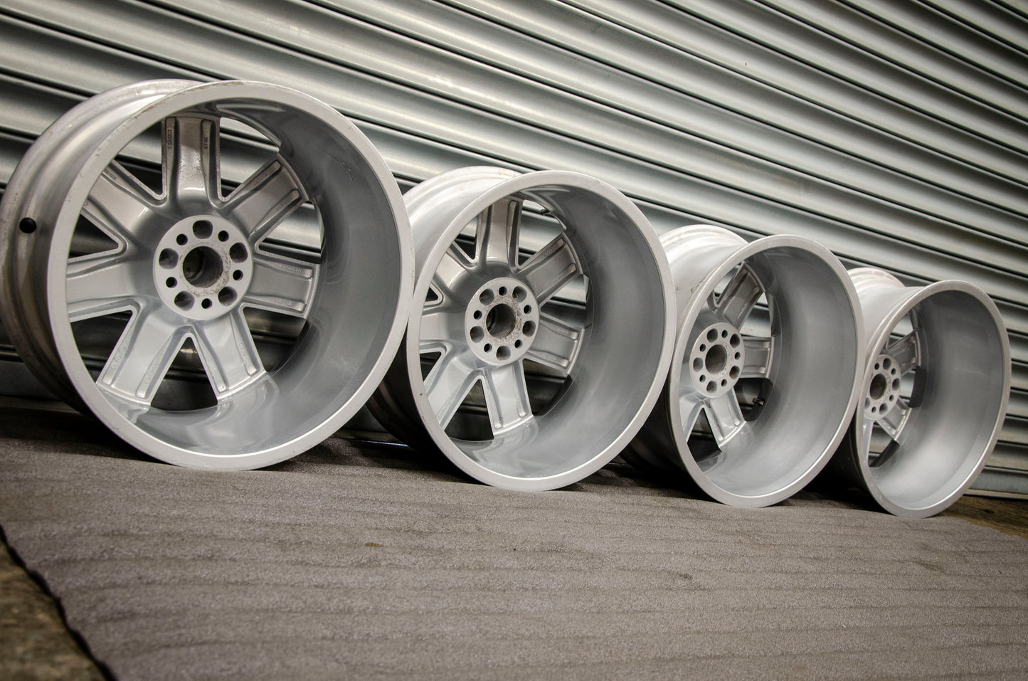 *Refurbished* Genuine 18" Audi TT Mk1 V6 3.2 Ronal Alloy Wheels 5x100 8N0601025T - Autosthetic
