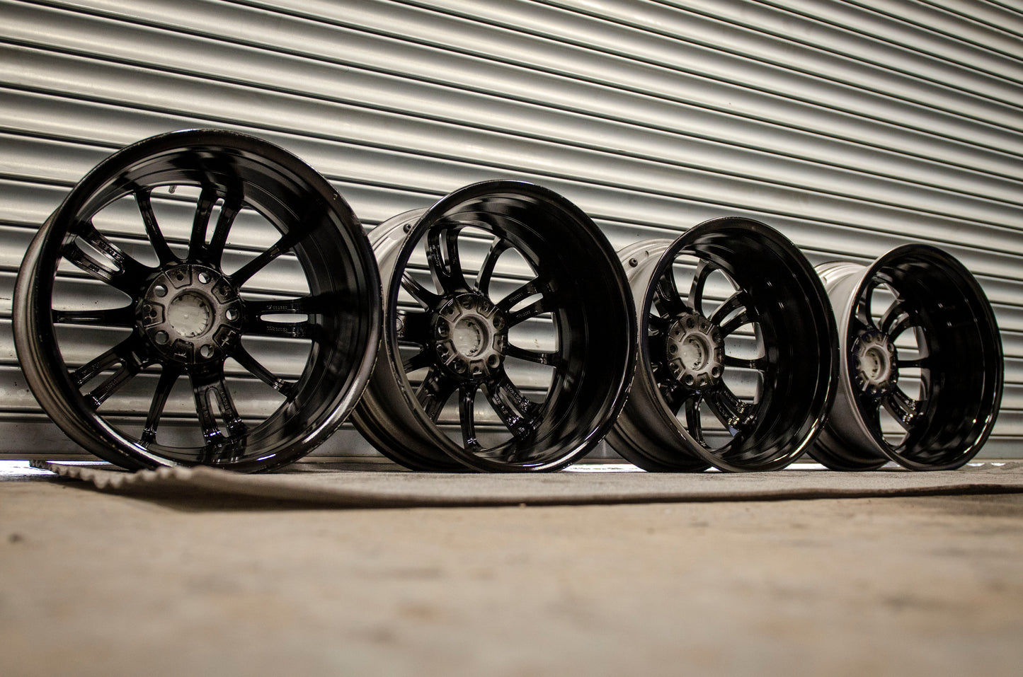 *Refurbished* Genuine 18" BMW 3 Series MV3 Staggered Alloy Wheels 5x120 - Autosthetic