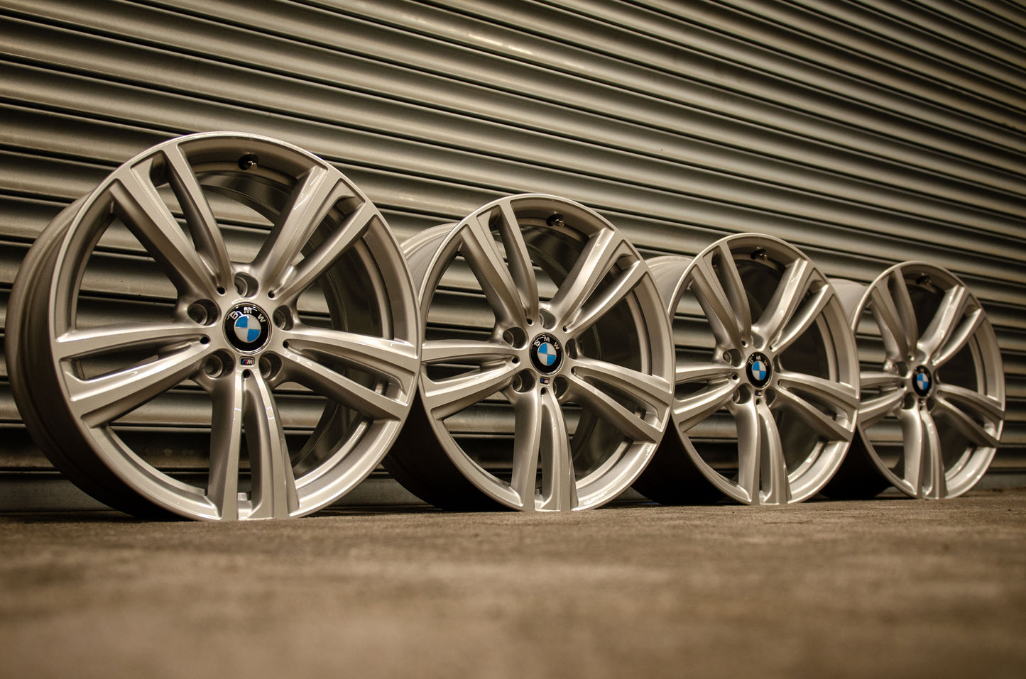 *Refurbished* Genuine 19" BMW 442M F30 3-Series Staggered Alloy Wheels 5x120 M-Sport 4-Series