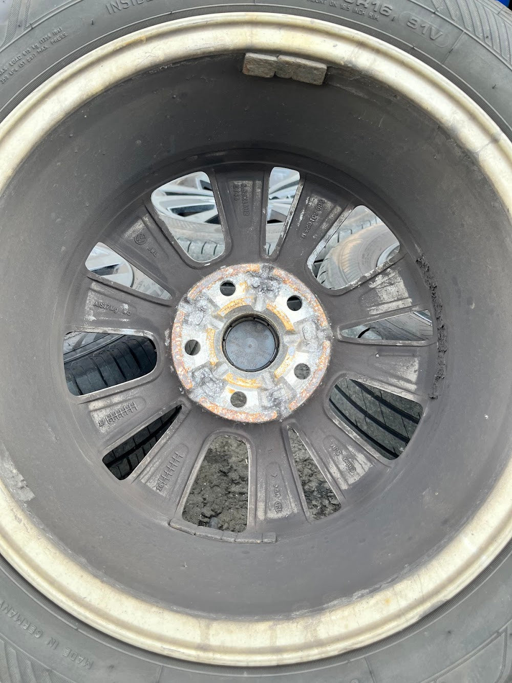 Genuine 16" VW Golf Mk6/7 Alloy Wheels & Tyres 5x112 - Autosthetic