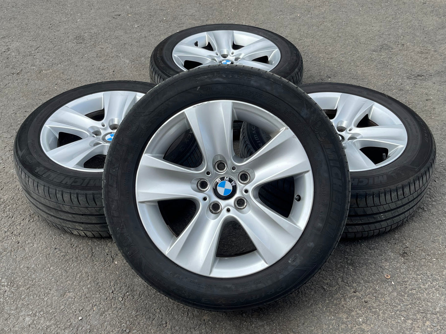 Genuine 17" BMW 5-Series F10/F11 Alloy Wheels & Michelin Tyres 5x120 - Autosthetic