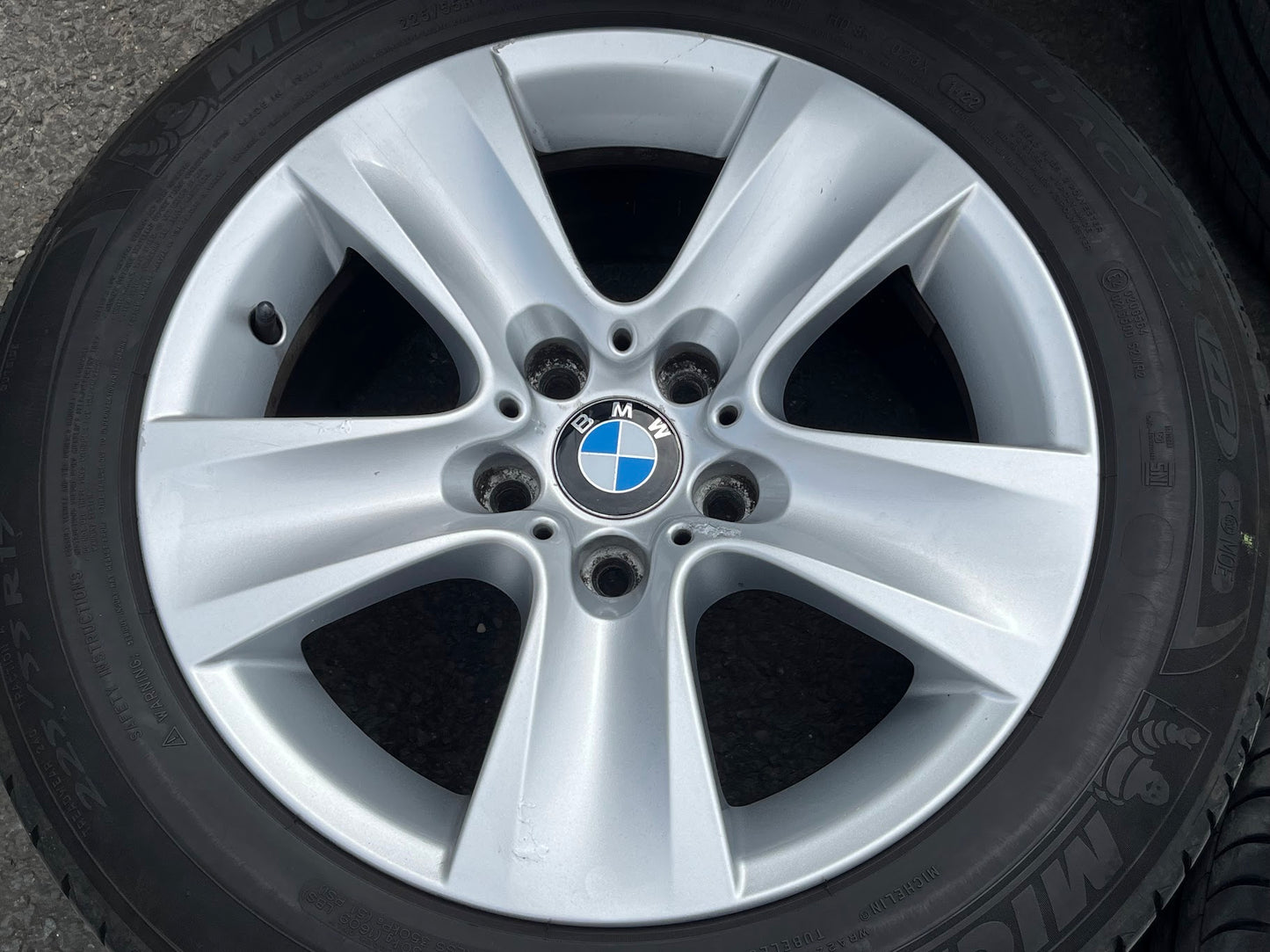 Genuine 17" BMW 5-Series F10/F11 Alloy Wheels & Michelin Tyres 5x120 - Autosthetic
