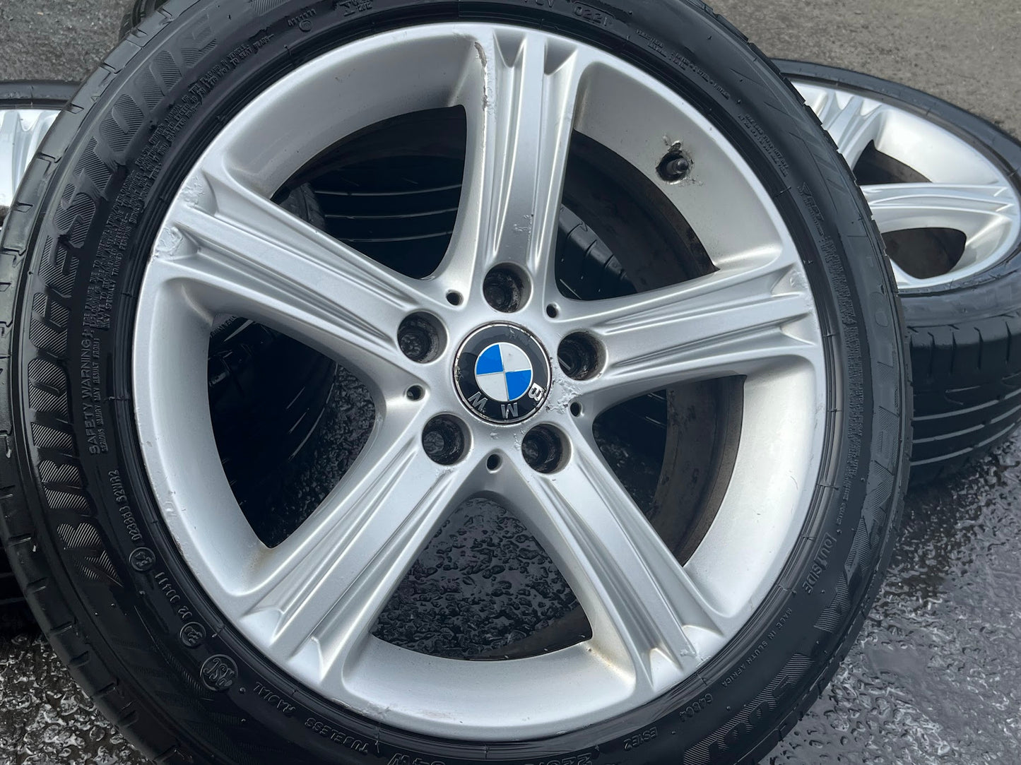 Genuine 17" BMW 3-Series F30/F31 Alloy Wheels & Run Flat Tyres 5x120 - Autosthetic