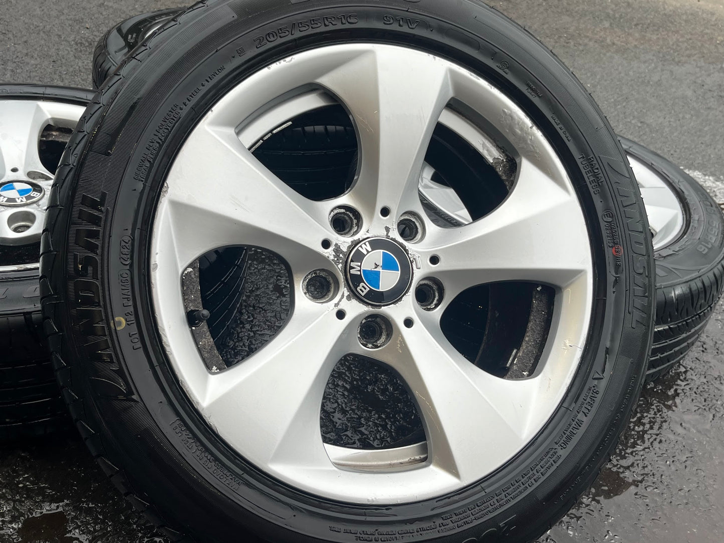 Genuine 17" BMW 3-Series Alloy Wheels & Tyres 5x120