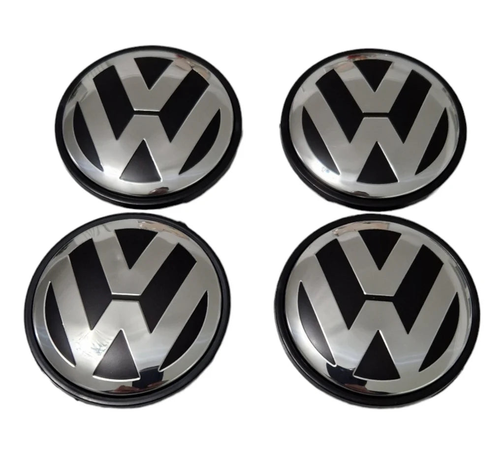 4x Volkswagen Centre Caps 65mm 3B7601171 - Autosthetic