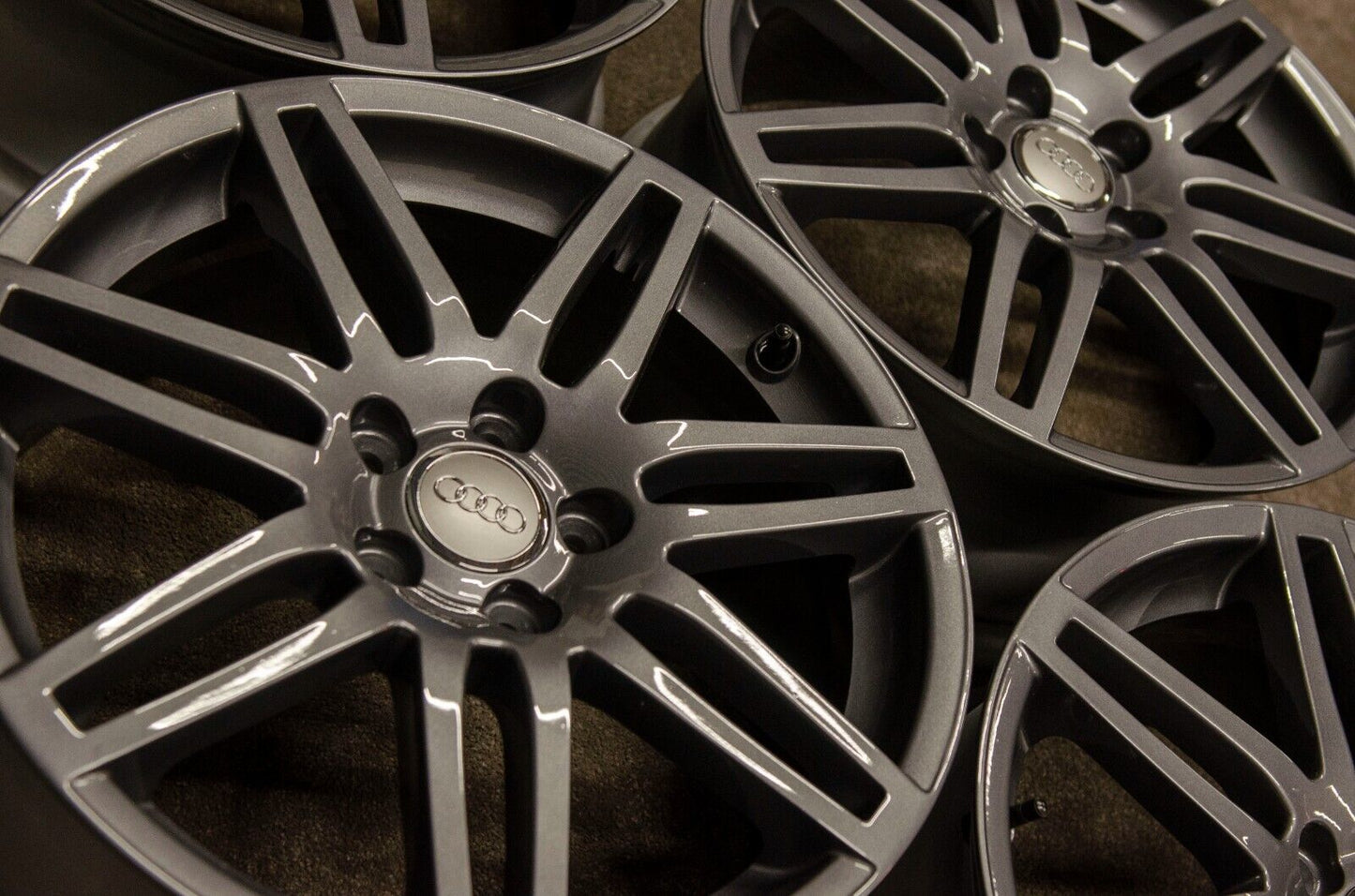 *Refurbished* Genuine 18" Audi A3 Le Mans Alloy Wheels 5x112 8P0601025BA - Autosthetic
