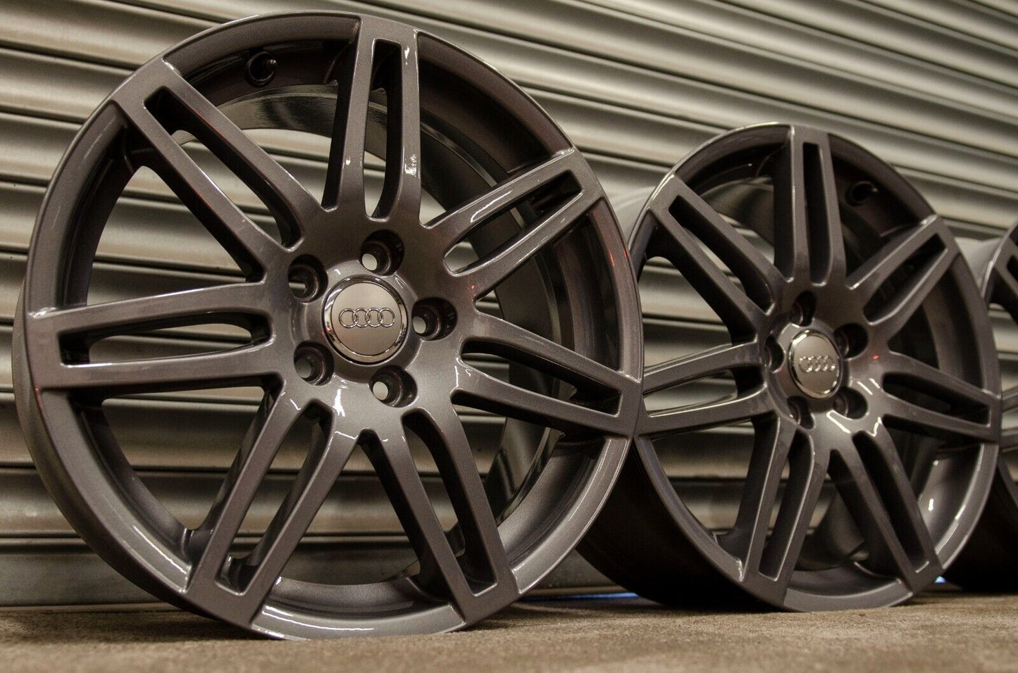 *Refurbished* Genuine 18" Audi A3 Le Mans Alloy Wheels 5x112 8P0601025BA - Autosthetic