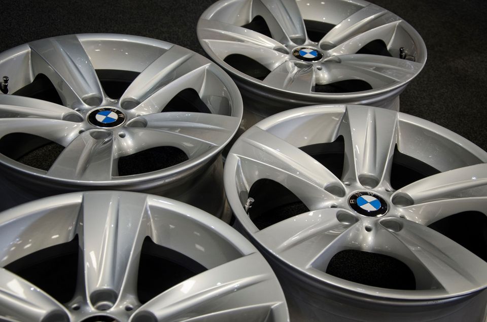 *Refurbished* Genuine 18" BMW Style 189 3-Series E90 Staggered Alloy Wheels 5x120 T5/T6 - Autosthetic