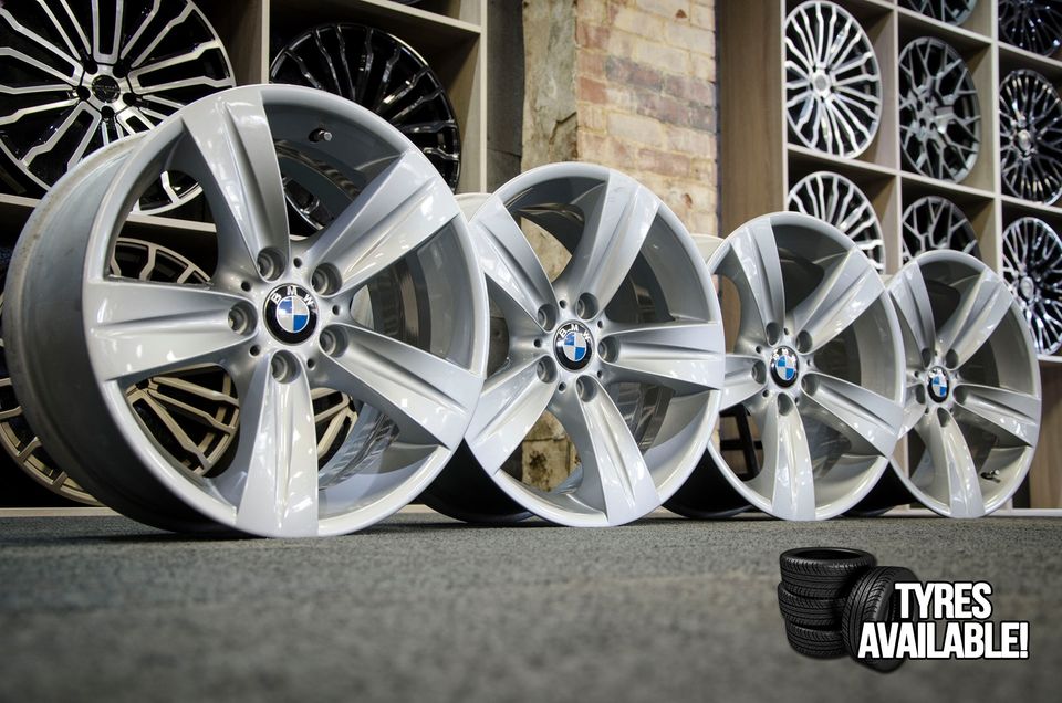 *Refurbished* Genuine 18" BMW Style 189 3-Series E90 Staggered Alloy Wheels 5x120 T5/T6 - Autosthetic