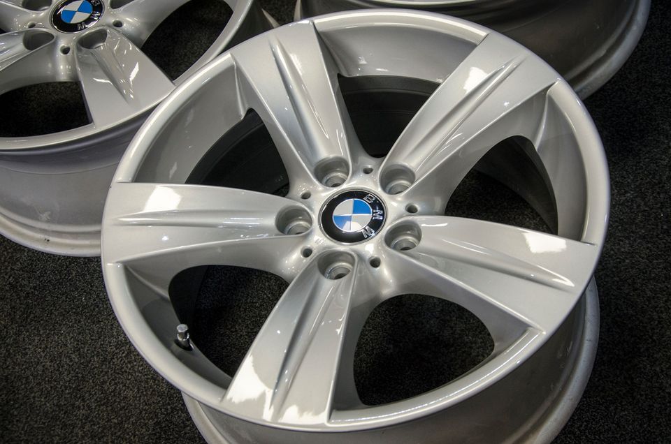 *Refurbished* Genuine 18" BMW Style 189 3-Series E90 Staggered Alloy Wheels 5x120 T5/T6 - Autosthetic