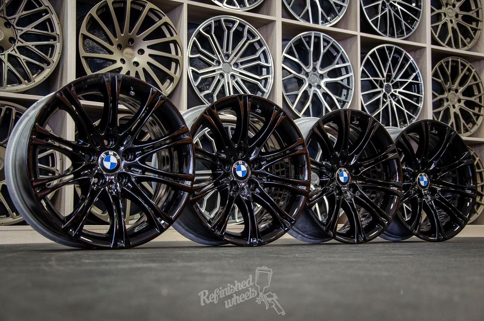 *Refurbished* Genuine 18" BMW MV2 3-Series E46/E90 135M Staggered Alloy Wheels - Autosthetic