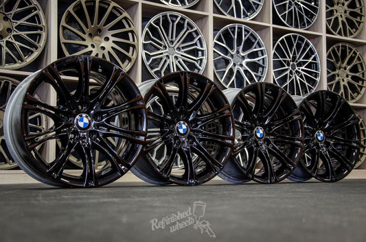 *Refurbished* Genuine 18" BMW MV2 3-Series E46/E90 135M Staggered Alloy Wheels - Autosthetic