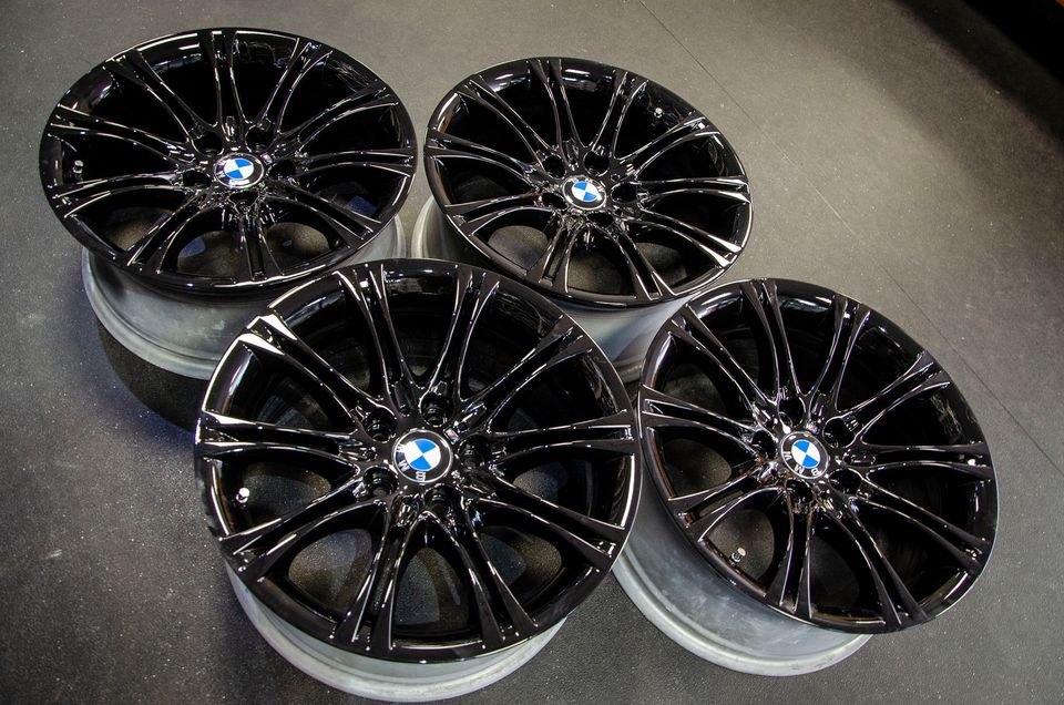 *Refurbished* Genuine 18" BMW MV2 3-Series E46/E90 135M Staggered Alloy Wheels - Autosthetic