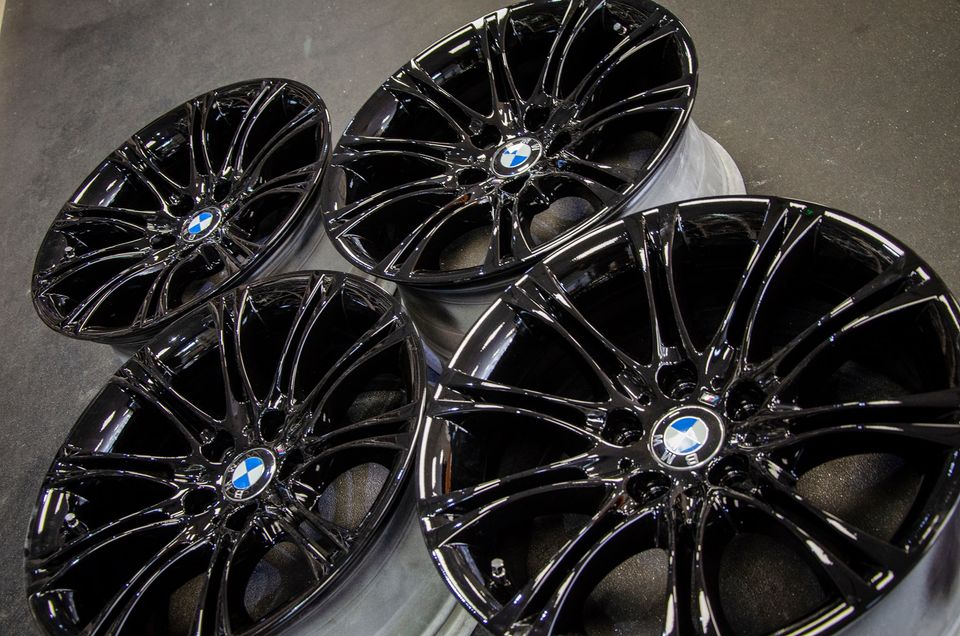 *Refurbished* Genuine 18" BMW MV2 3-Series E46/E90 135M Staggered Alloy Wheels - Autosthetic