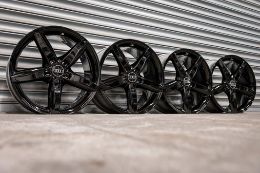 *Refurbished* Genuine 18" Audi A4 B8 S-Line Alloy Wheels 5x112 8K0601025CD - Autosthetic