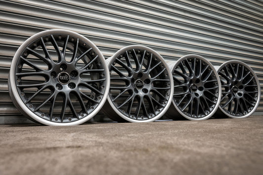 *Refurbished* Genuine 19" BBS Audi Speedline A6 S-Line Split Alloy Wheels 5x112 4F0601025L - Autosthetic