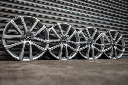 *Refurbished* Genuine 18" VW Charleston Golf Alloys Wheels 5x112 1K0601025AG - Autosthetic