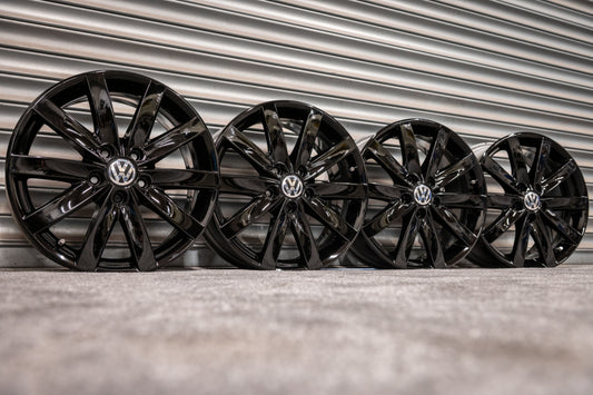 *Refurbished* Genuine 17" VW Golf Mk6 GT 'Porto' Alloy Wheels 5x112 5K0601025F - Autosthetic