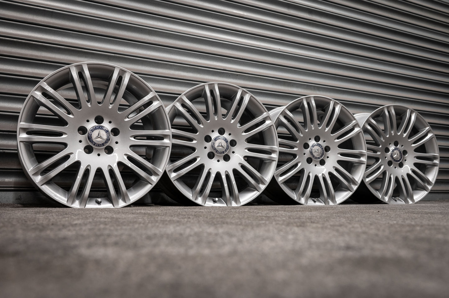 *Refurbished* Genuine 18" Mercedes E-Class W211 Staggered Alloy Wheels 5x112