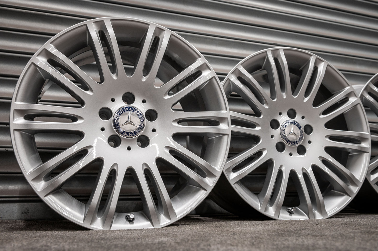 *Refurbished* Genuine 18" Mercedes E-Class W211 Staggered Alloy Wheels 5x112