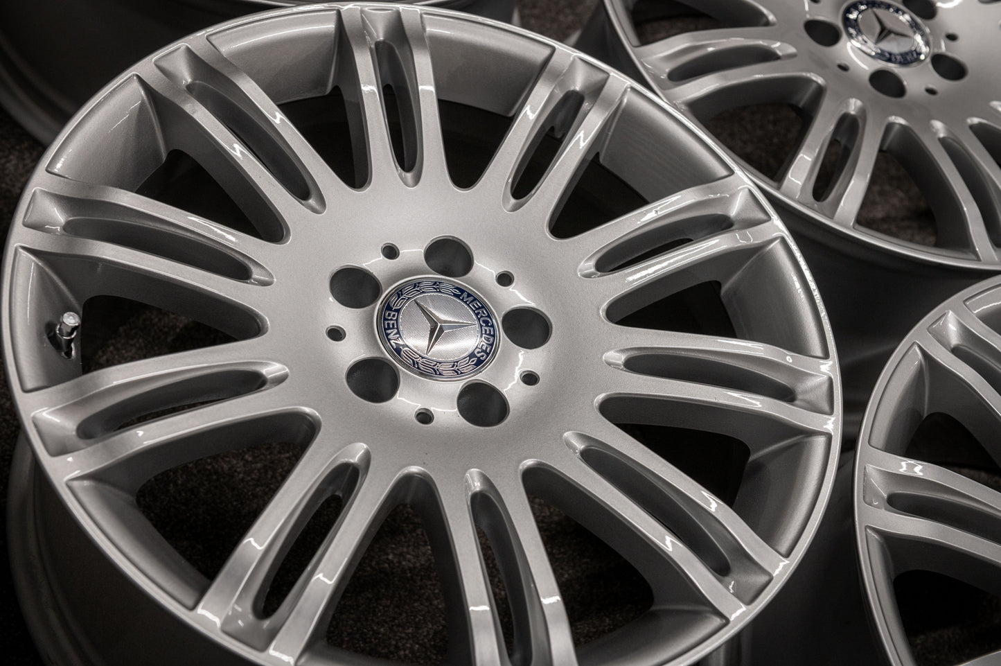 *Refurbished* Genuine 18" Mercedes E-Class W211 Staggered Alloy Wheels 5x112