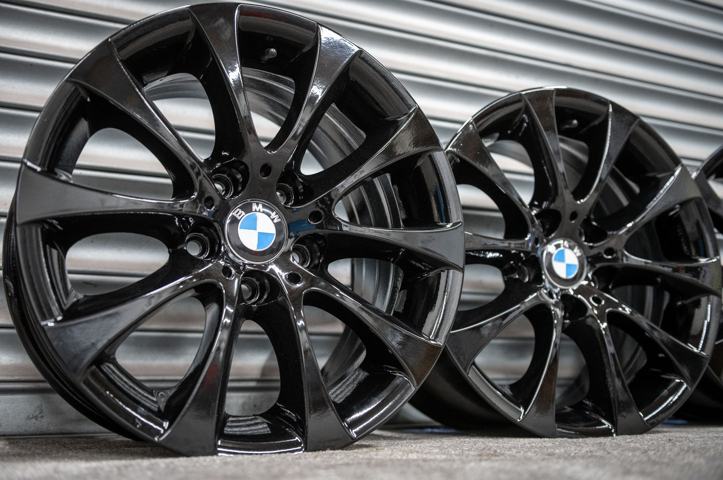 *Refurbished* Genuine 17" BMW 3-Series E90 V-Spoke 188M Staggered Alloy Wheels 5x120