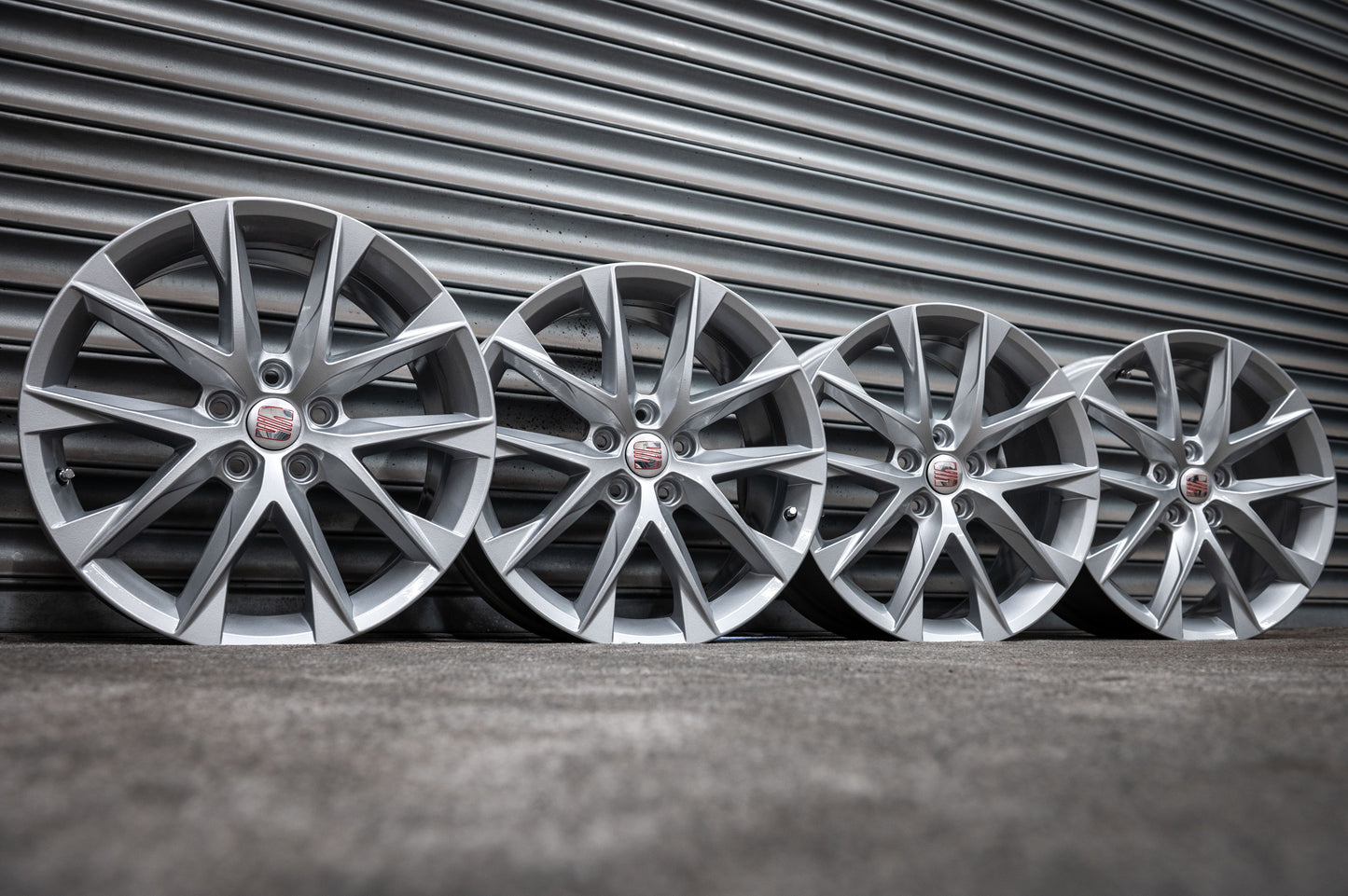 *Refurbished* Genuine 18" Seat Leon FR MK3 Cupra Alloy Wheels 5x112 5F0601025AA