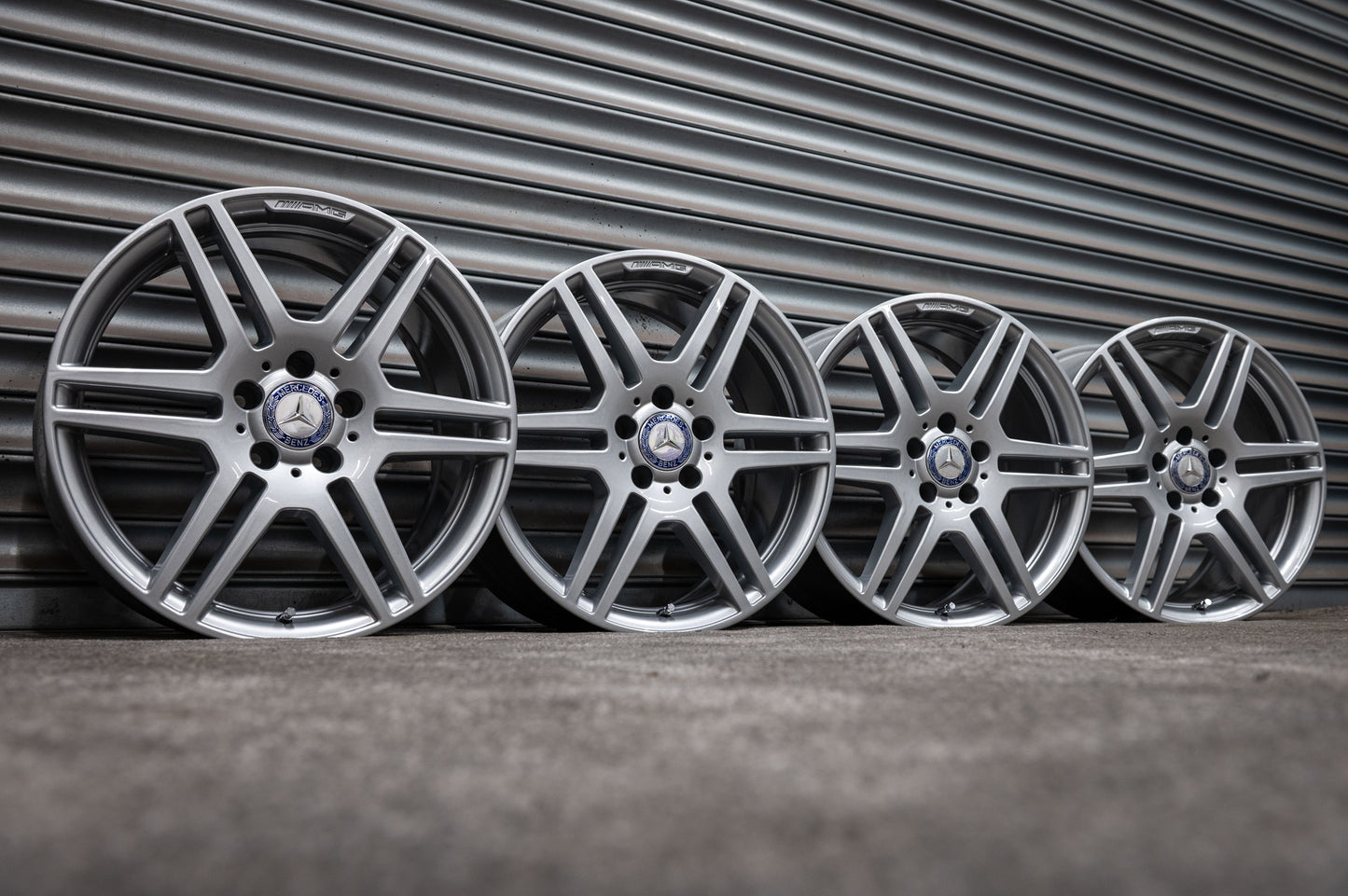 *Refurbished* Genuine 18" Mercedes E-Class AMG Staggered Alloy Wheels 5x112 W207/W212/C207