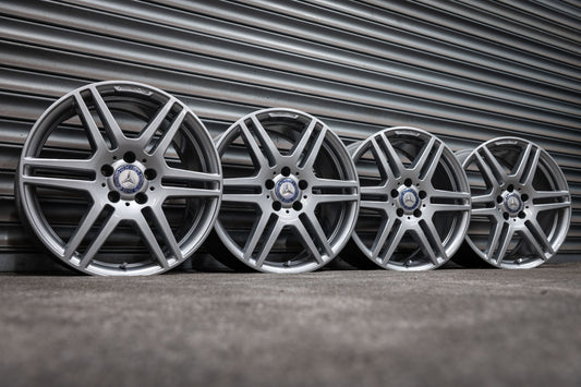 *Refurbished* Genuine 18" Mercedes E-Class AMG Staggered Alloy Wheels 5x112 W207/W212/C207