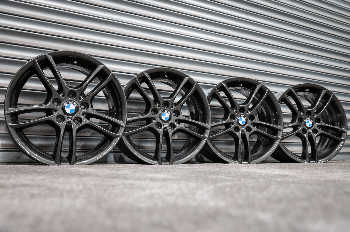 *Refurbished* Genuine 18" BMW 1-Series 261M Staggered Alloy Wheels 5x120 E81/F20