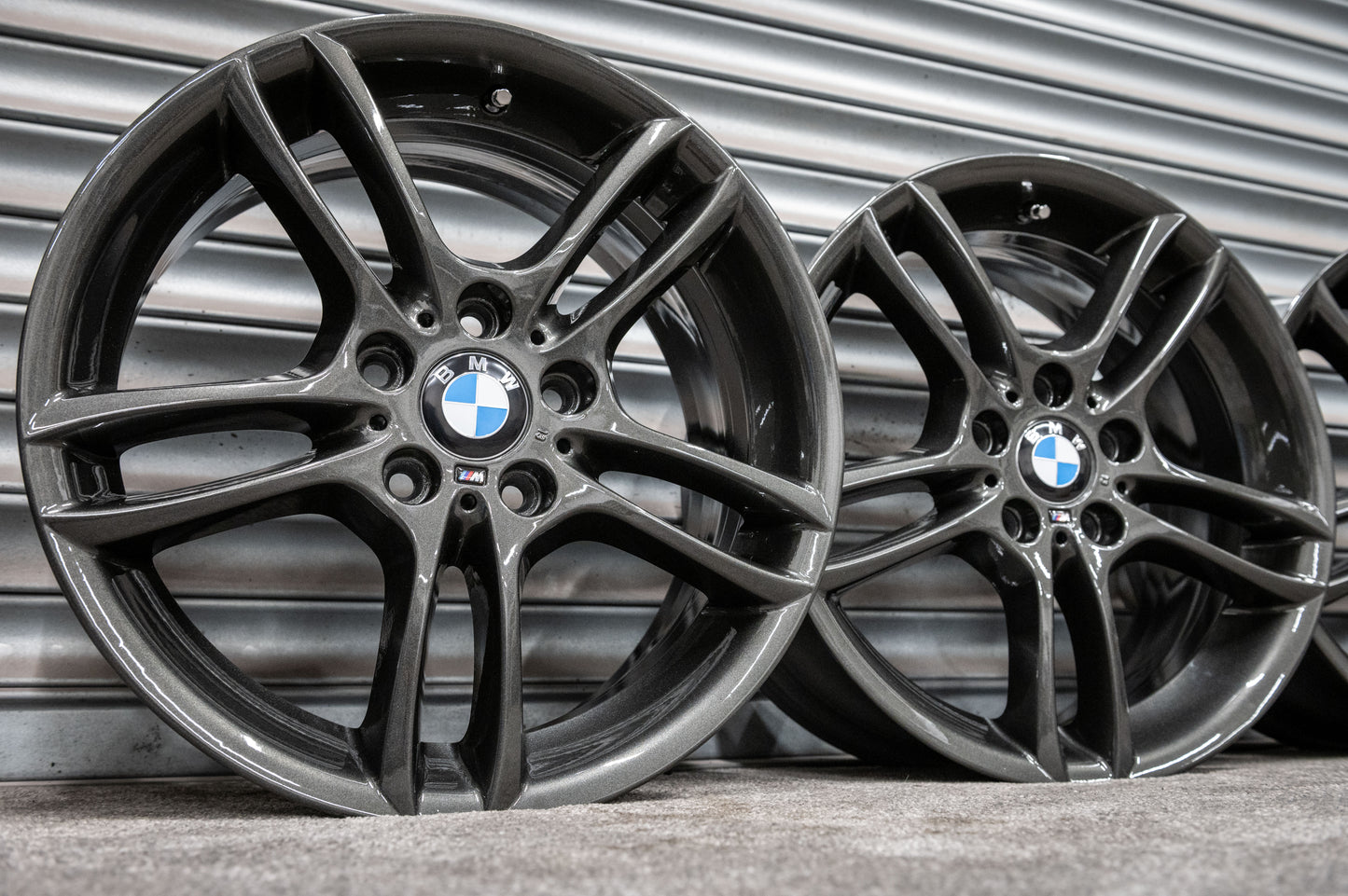 *Refurbished* Genuine 18" BMW 1-Series 261M Staggered Alloy Wheels 5x120 E81/F20