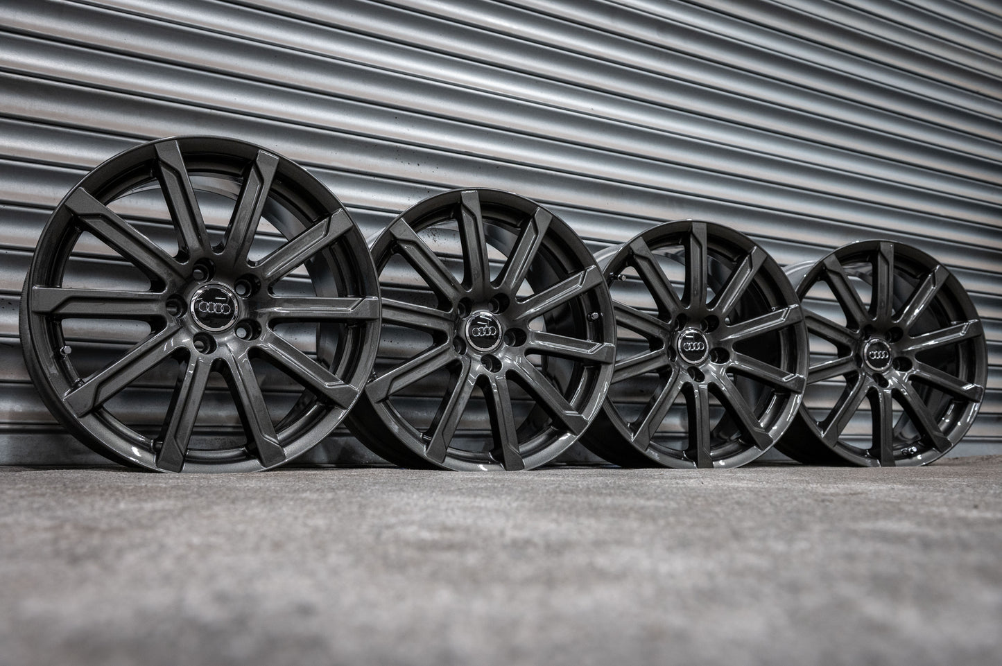 *Refurbished* Genuine 18" Audi A4/A6 S-Line Alloy Wheels 5x112 4F0601025DD - Autosthetic
