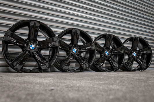 *Refurbished* Genuine 18" BMW Style 189 3-Series E90 Staggered Alloy Wheels 5x120 T5/T6