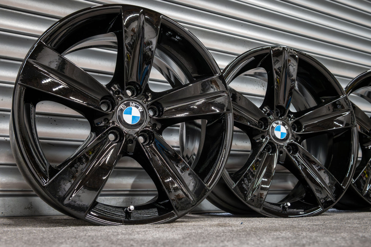 *Refurbished* Genuine 18" BMW Style 189 3-Series E90 Staggered Alloy Wheels 5x120 T5/T6 - Autosthetic