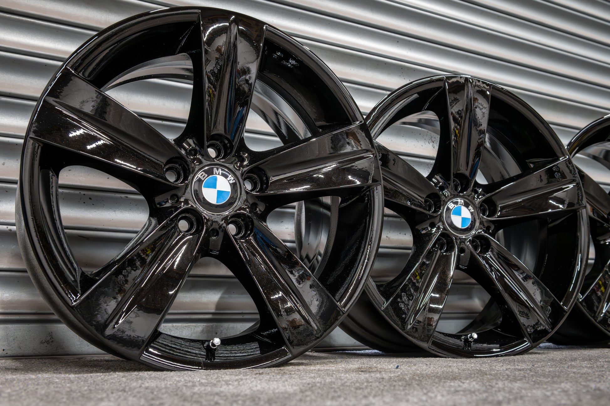 *Refurbished* Genuine 18" BMW Style 189 3-Series E90 Staggered Alloy Wheels 5x120 T5/T6 - Autosthetic