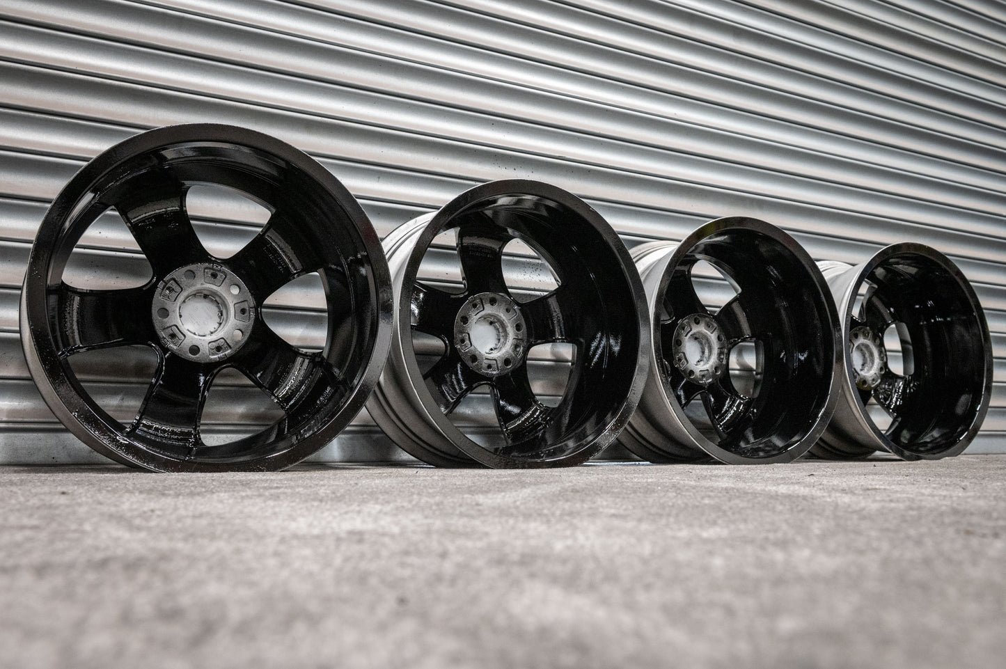 *Refurbished* Genuine 18" BMW Style 189 3-Series E90 Staggered Alloy Wheels 5x120 T5/T6 - Autosthetic