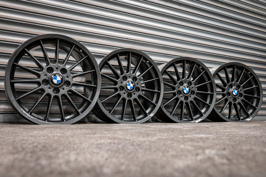 *Refurbished* Genuine 18" BMW 3 Series E46 Style 32 Staggered Alloy Wheels 5x120