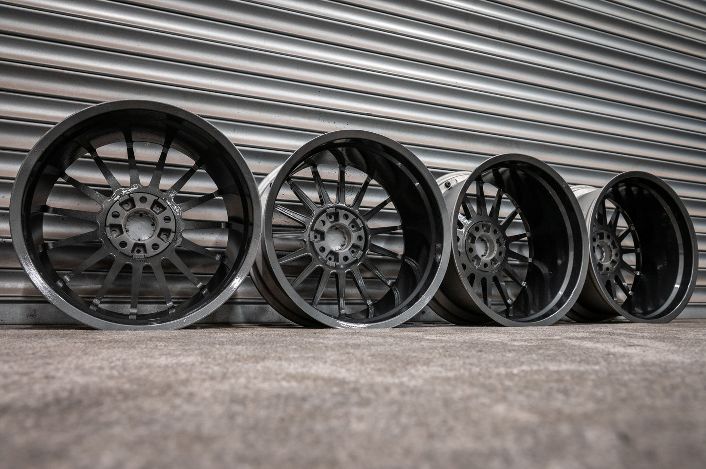 *Refurbished* Genuine 18" BMW 3 Series E46 Style 32 Staggered Alloy Wheels 5x120
