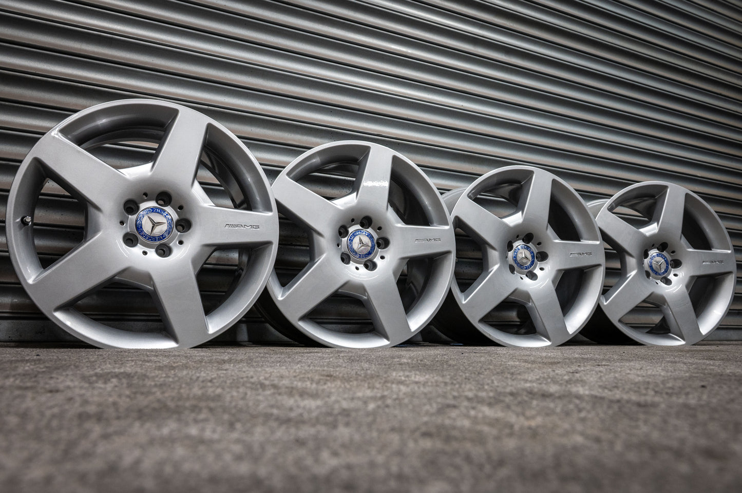 *Refurbished* Genuine 19" Mercedes ML W164 Staggered AMG Alloy Wheels 5x112